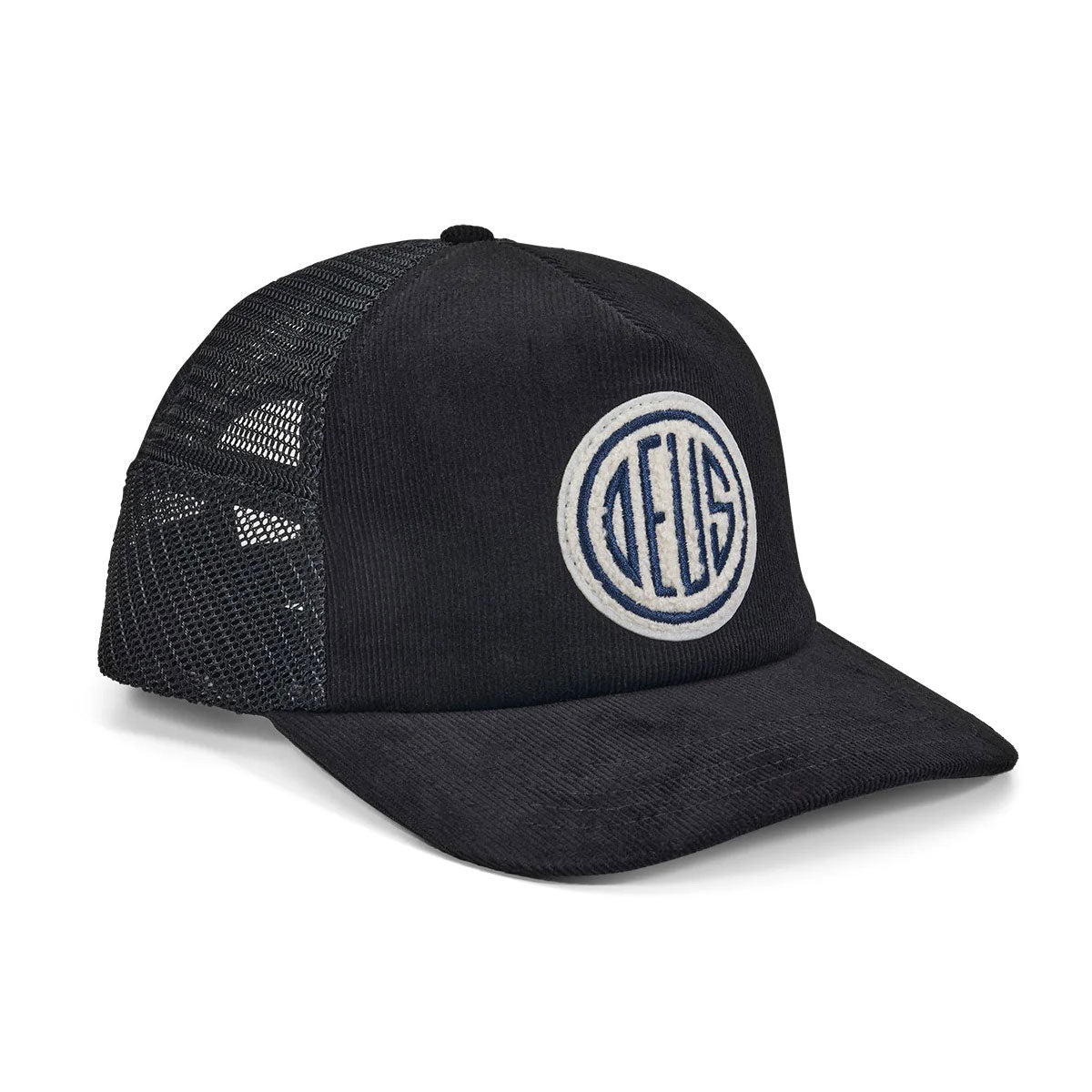 DEUS EX MACHINA - PILL CORD TRUCKER BLACK 【DMF257538】