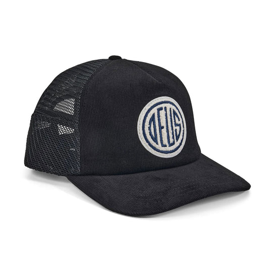 DEUS EX MACHINA - PILL CORD TRUCKER BLACK 【DMF257538】