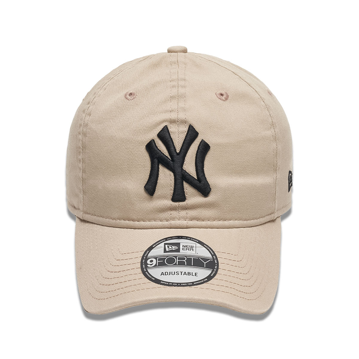 NEW ERA YANKEES - 9FORTY Unstructured WASHED CAP BEIGE 【12836217】