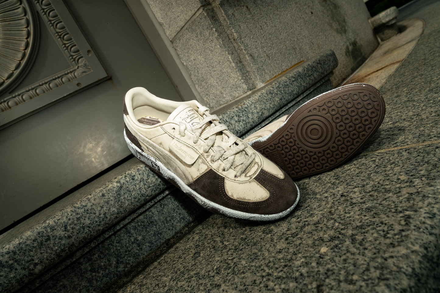 PUMA X UNDERMYCAR -0 PALERMO ALPINE SNOW-FLAT BRONZE 【404039-01】