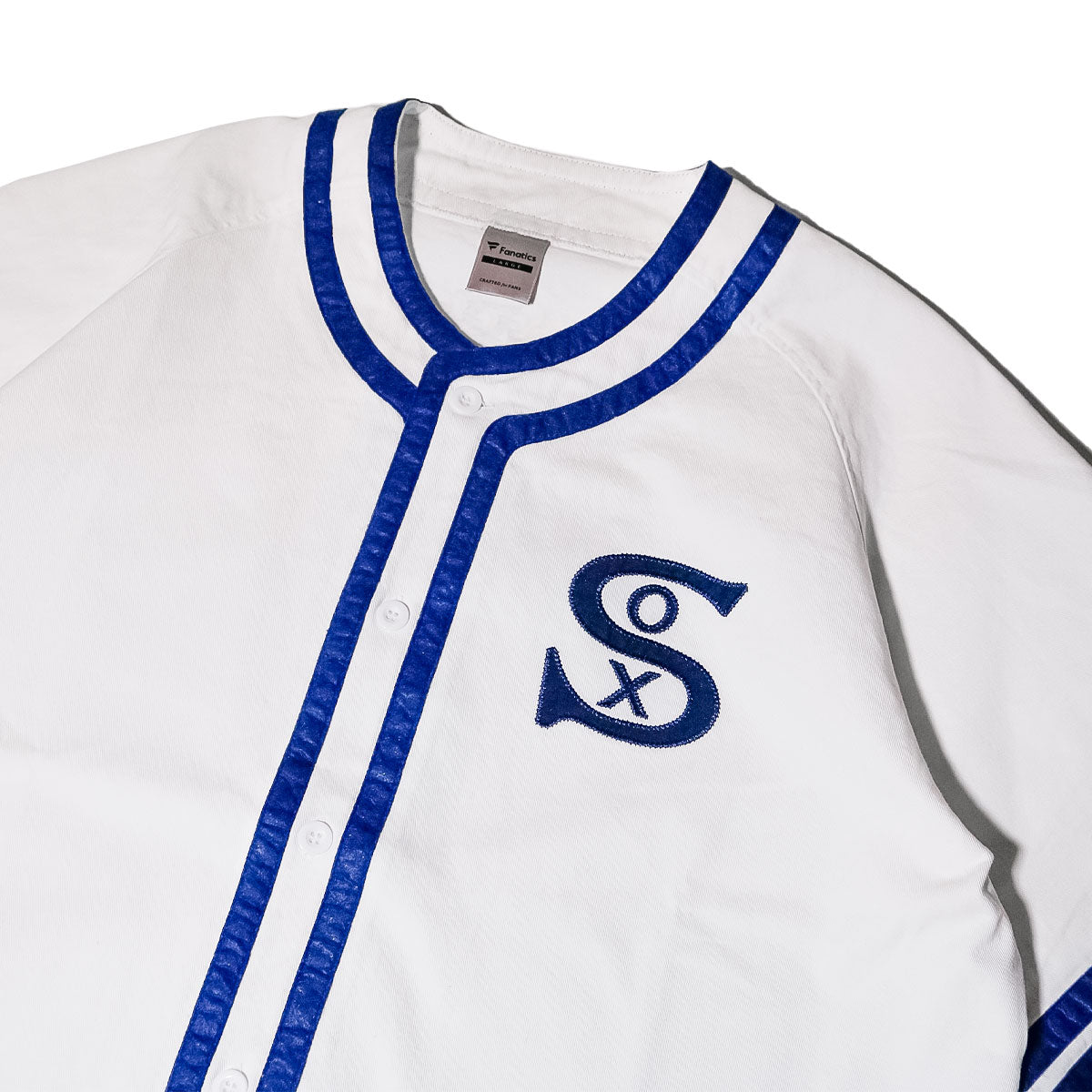 Fanatics - Chicago White Sox COOPERSTOWN BASEBALL SHIRT NATURAL 【ML2126SS0002】