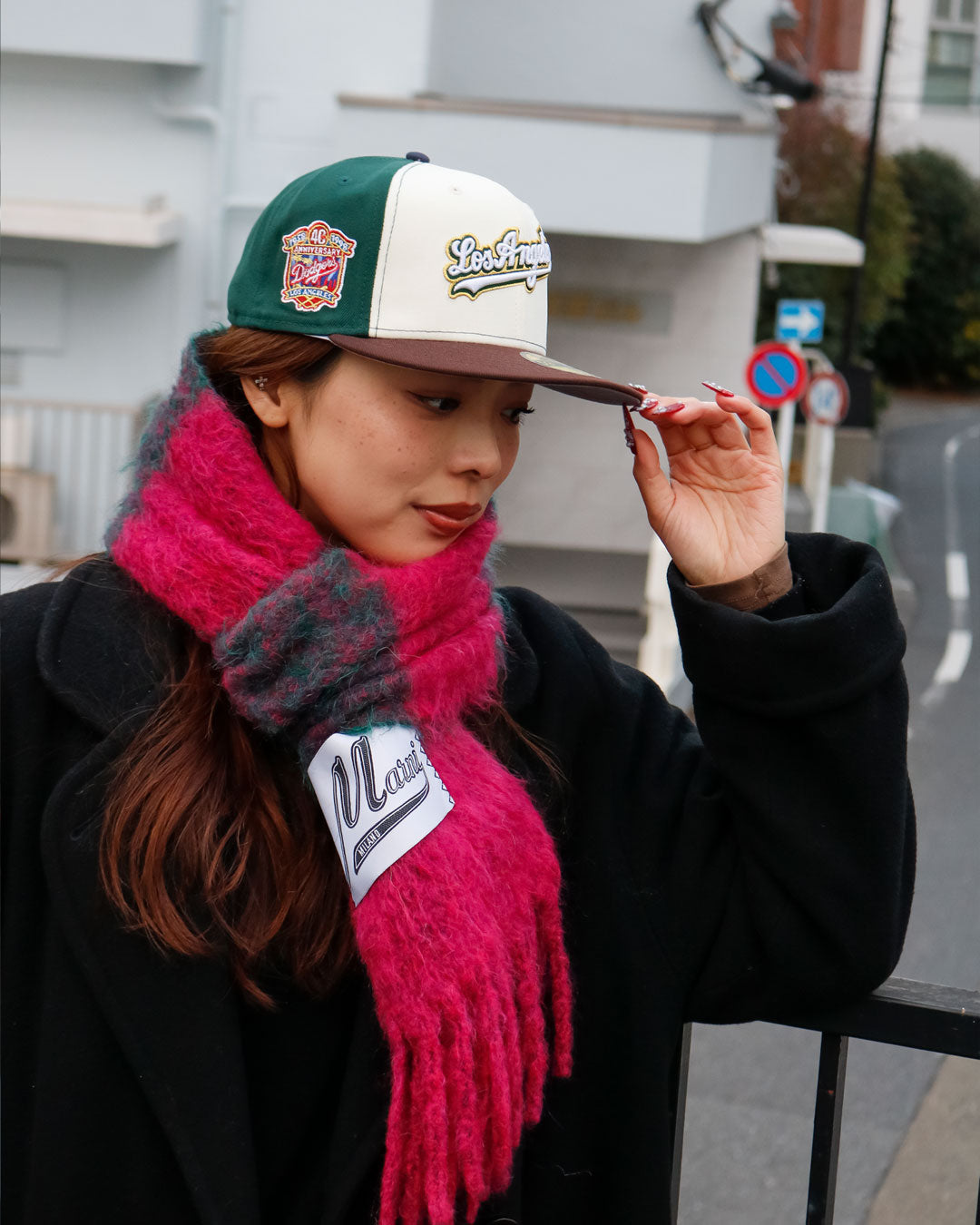 NEW ERA - Los Angels Dodgers 59FIFTY 40th Anniversary Chrome White/Walnut