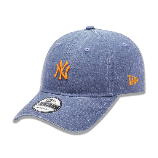 NEW ERA NEY YORK YANEES - 9FORTY UNST ITALIAN WASHED DUCK BALL CAP BLUE 【13086355】