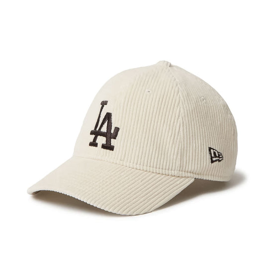 NEW ERA Los Angeles Dodgers - Youth 9TWENTY Corduroy IVORY 【14671642】