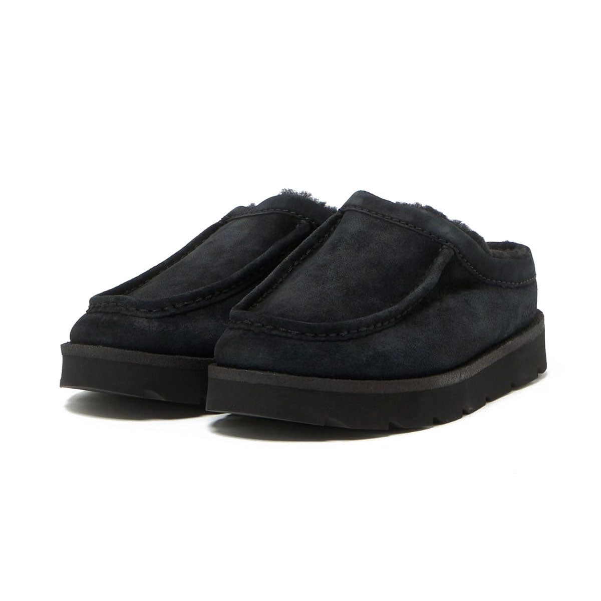 Clarks - Meare Mule Black WLined Sde 【26183976】