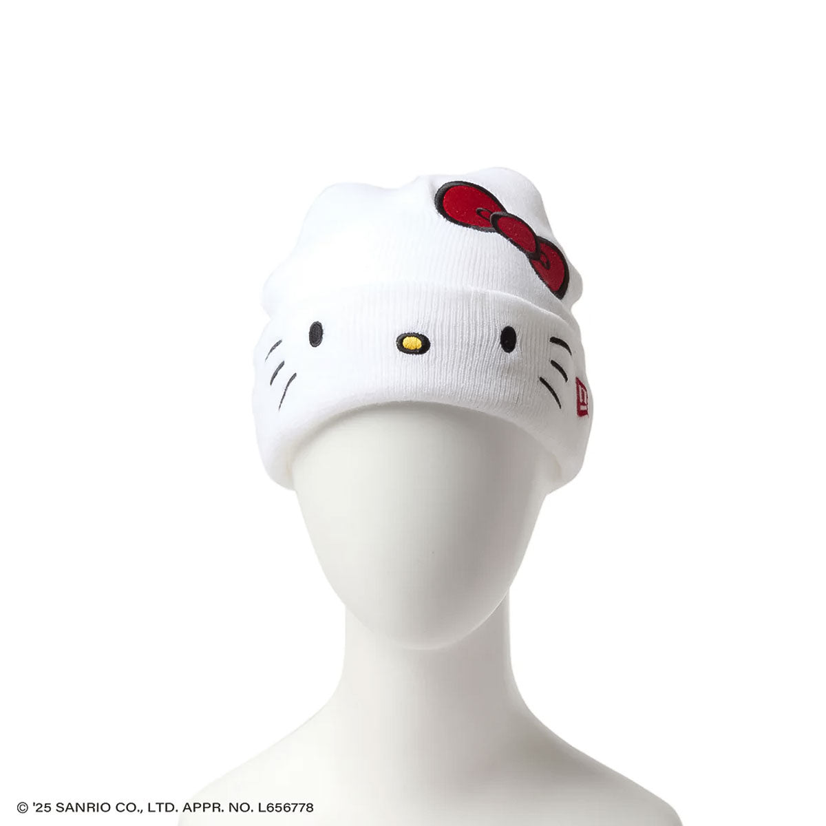 NEW ERA - KIDS CUFF KNIT KITTY FACE WHITE 【14348588】