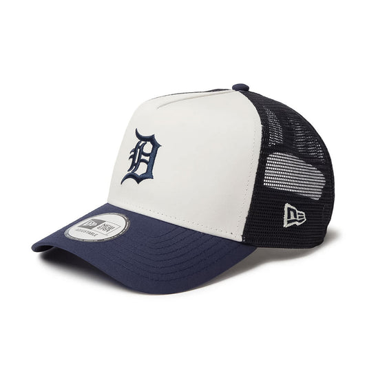 NEW ERA Detroit Tigers - 9Forty A-Frame MLB Typewriter CHROME/NAVY【14388616】