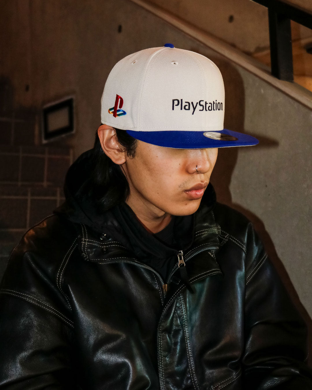 NEW ERA PLAYSTATION - 9FIFTY FAMILY MARK STONE/DARK ROYAL