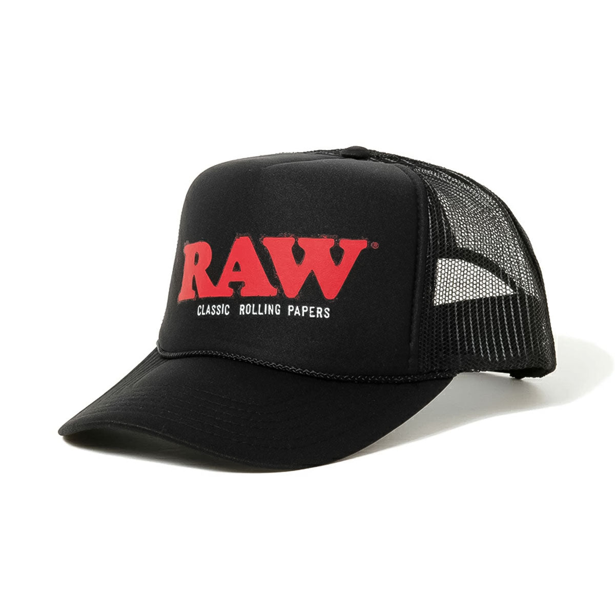 RAW - TRUCKER CAP BLACK
