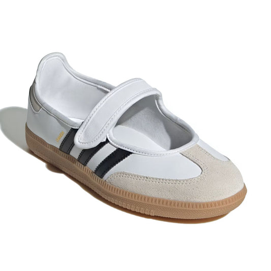 adidas - WMNS SAMBA JANE  Cloud White/Alumina/Core Black【JR1402】