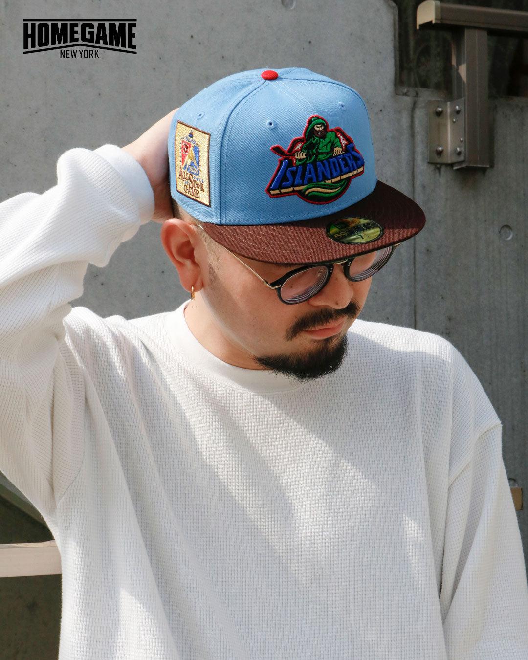 NEW ERA - New York Islanders CO 59Fifty 1982 All Star Game Sky Blue/Burnt Wood