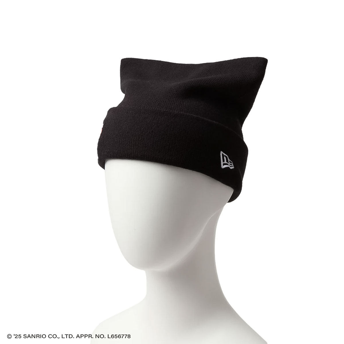 NEW ERA - SQUARE KNIT KITTY FACE BLACK 【14348583】