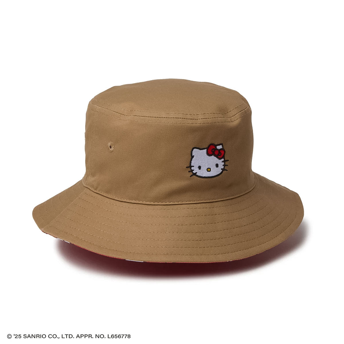 NEW ERA - KIDS BUCKET RV KITTY KHAKI/RED 【14348590】