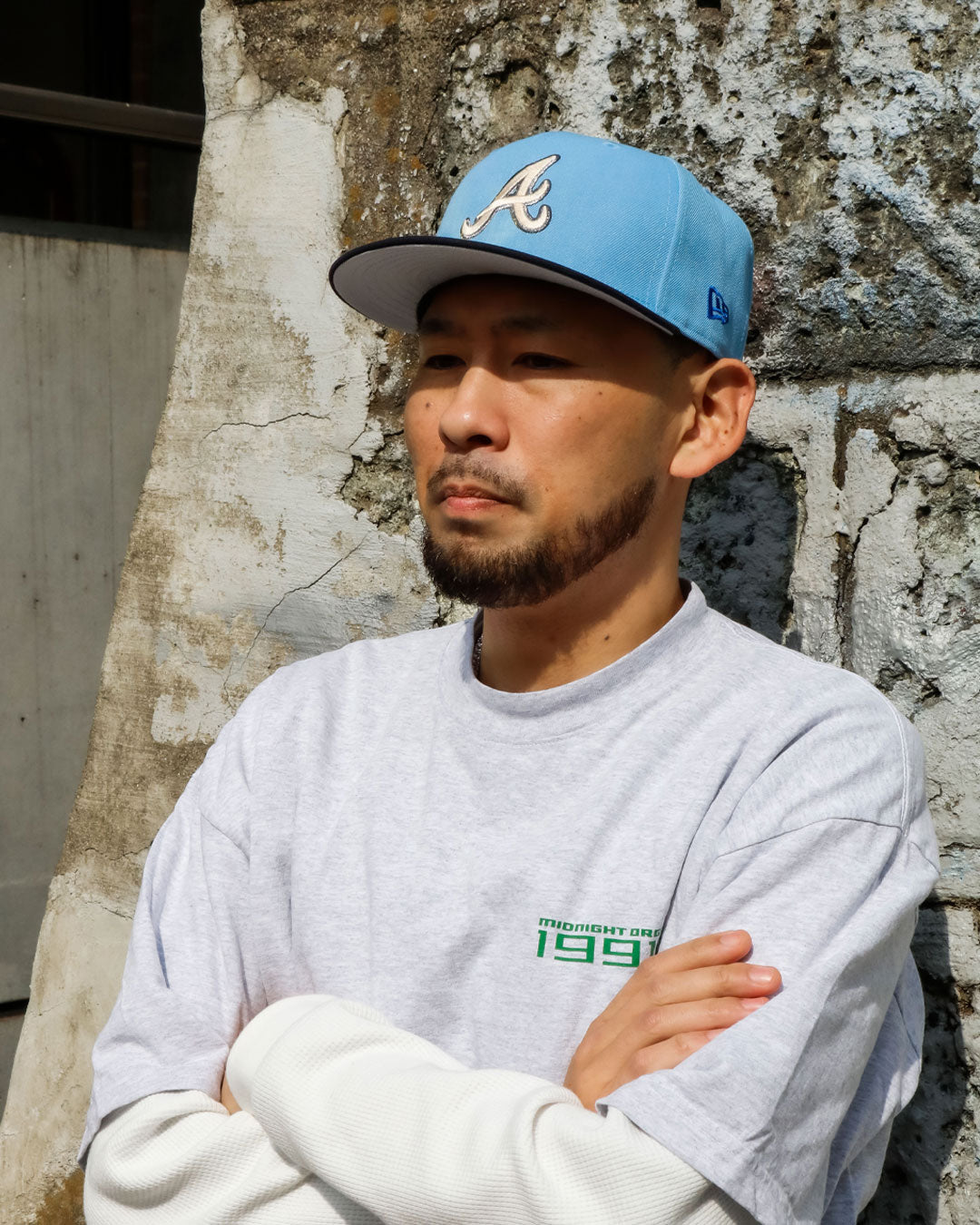 NEW ERA - Atlanta Braves 59Fifty 1999 World Series Sky Blue/Navy