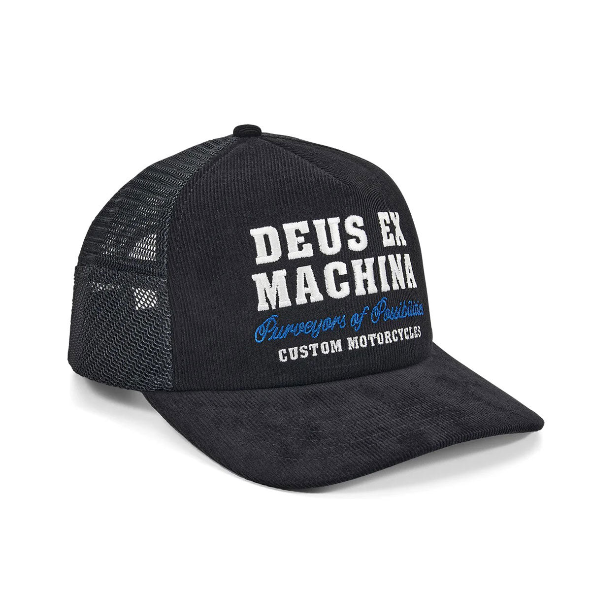 DEUS EX MACHINA - GUMSHOE CORD TRUCKER BLACK【DMF257302】