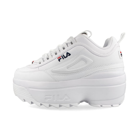 FILA - Disruptor II Wedge White / Fila Navy / Fila Red 【WFW22044-125】