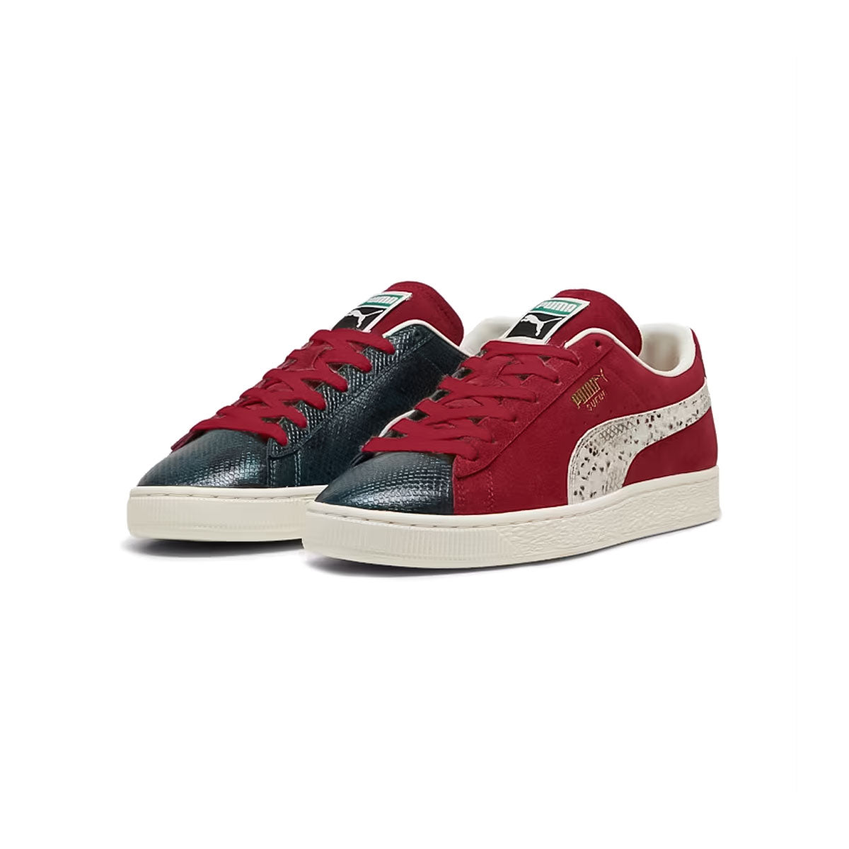 PUMA SUEDE SPLIT INTENSE RED プーマ スウェード スプリト "インテンス レッド"【398706-01】