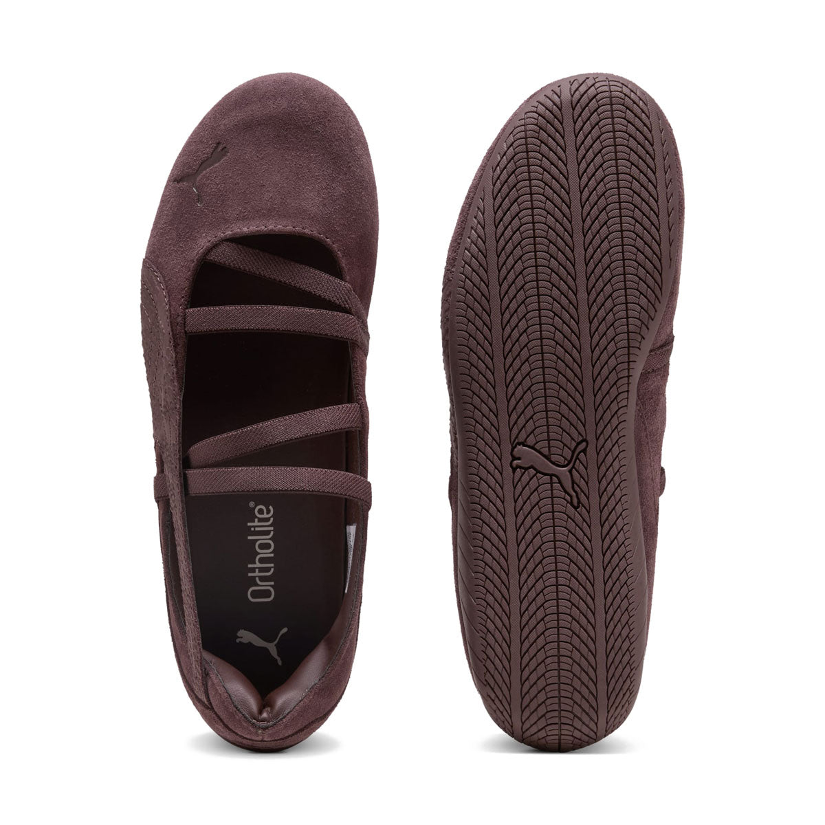 PUMA - SPEEDCAT BALLET PYTHON WNS CHOCOLATE BROWN 【407706-01】