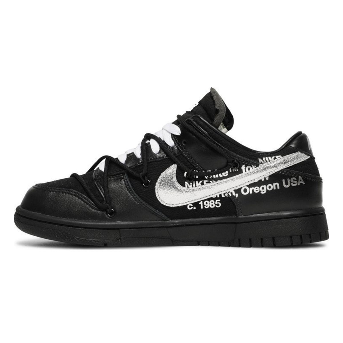 [27.0cm] Off-White × Nike Dunk Low “1 OF 50 Black 50” Off-White × Nike Dunk Low “1 OF 50 Black 50” [231019028-9] [DM1602-001]