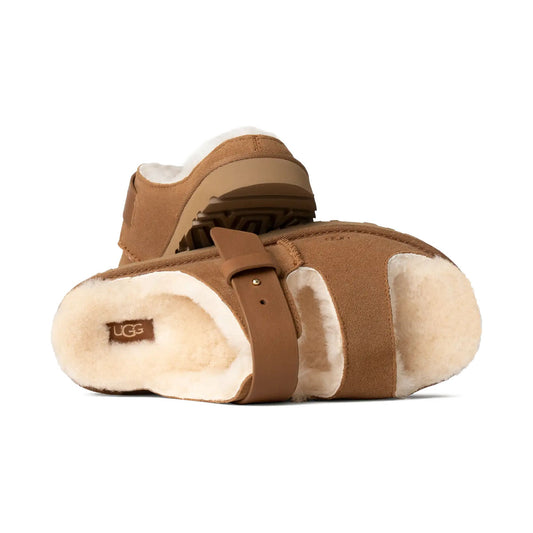 UGG - W GREENPORT STRAP SLIDE 【1167611-CHE】