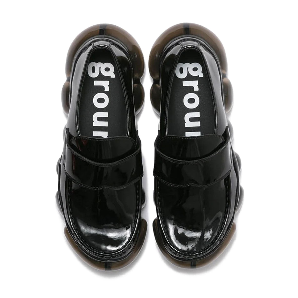 grounds - JEWELRY LOAFER BLACK MATTE/BLACK 1882