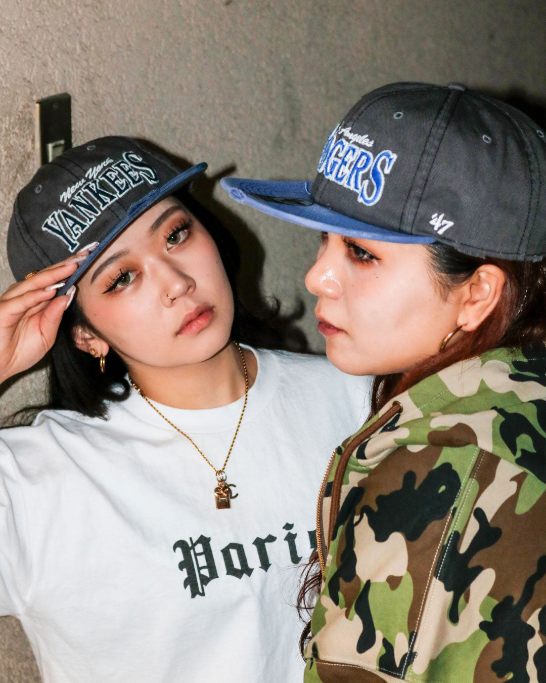 ’47 BRAND Los Angeles Dodgers - CAPTAIN RL WELL-WORN CHARCOAL【14920588 47A-CAPRL-B-CRGED12HTP-T4】