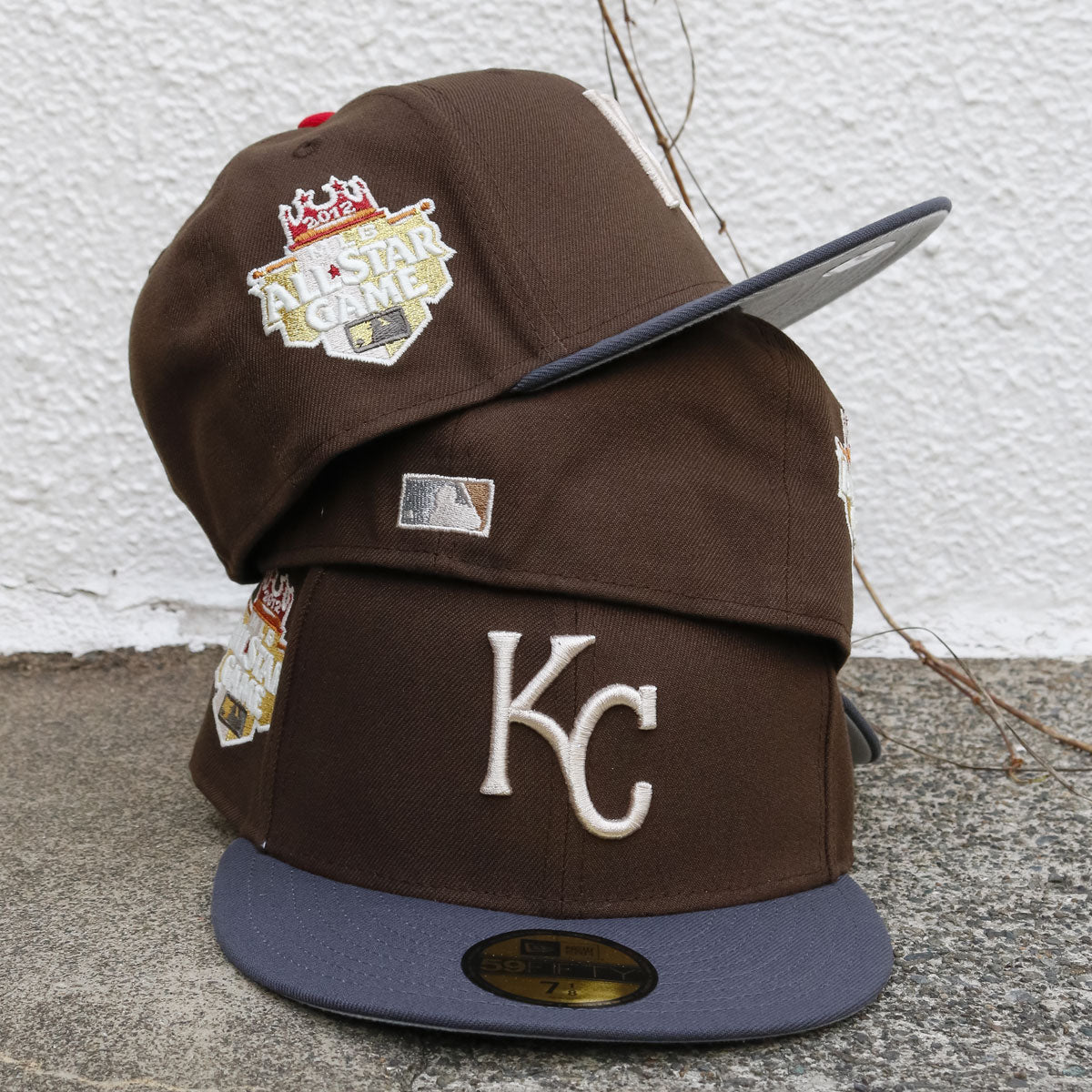 NEW ERA - Kansas City Royals 59FIFTY 2012 All Star Game Brown/Graphite