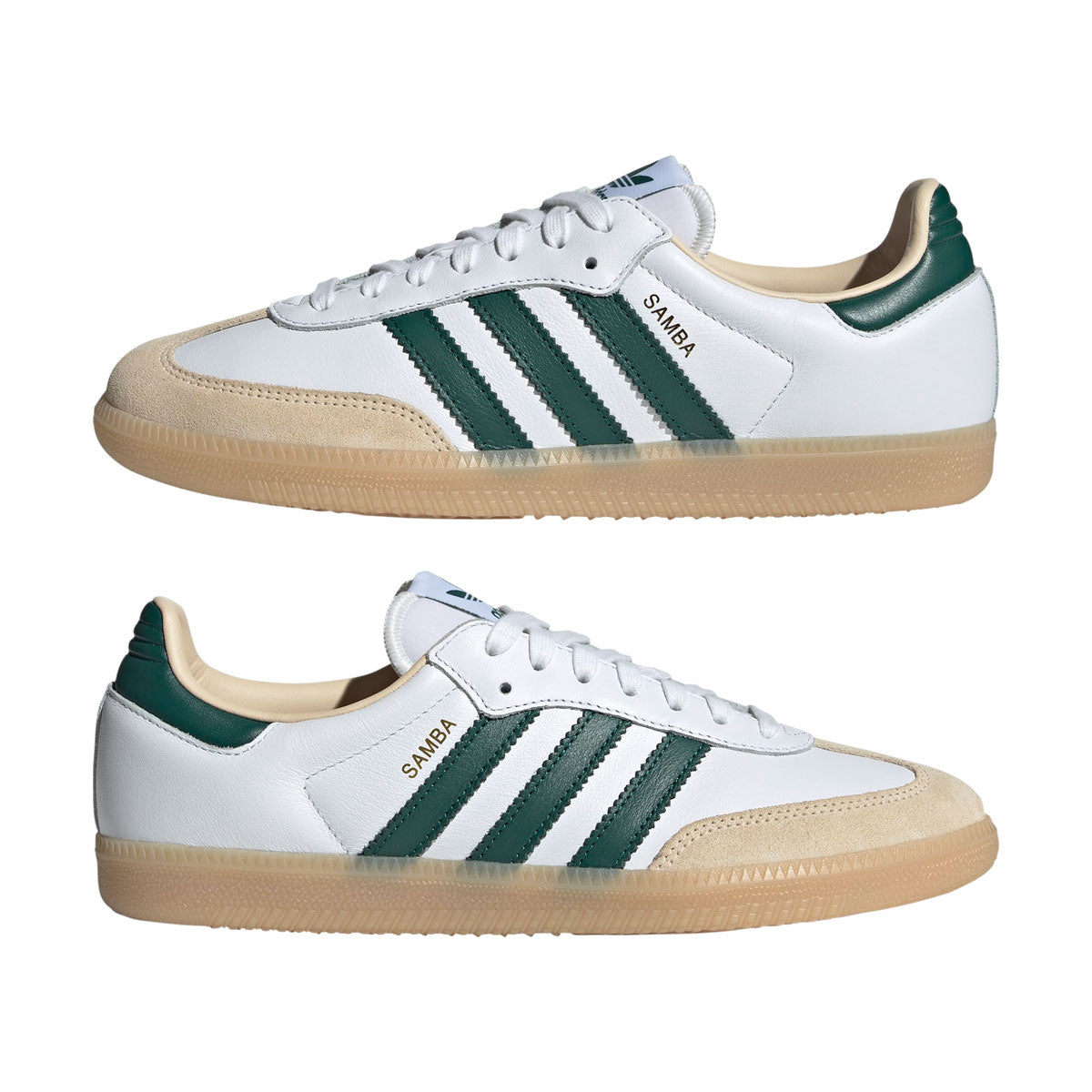 【予約商品】adidas - SAMBA OG Foot Wear White/Collegiate Green/Gum 【JS3831】