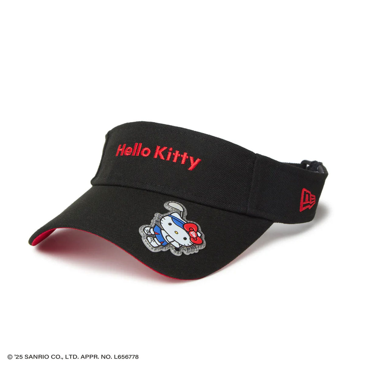 NEW ERA - SUN VISOR LV GOLF KITTY BLACK 【14348593】