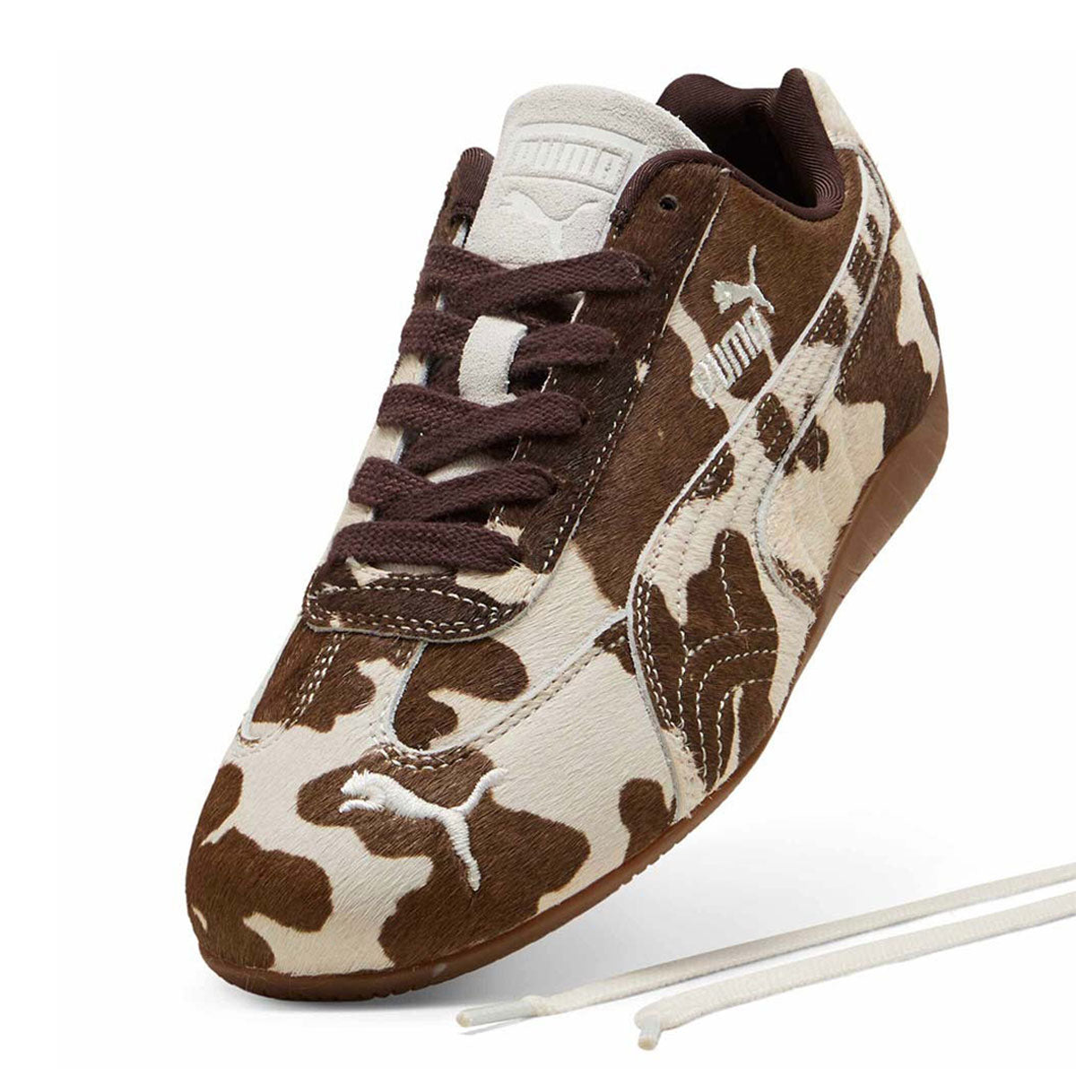 PUMA - SPEEDCAT COW WNS CHOCOLATE BROWN/GUM 【406141-01】