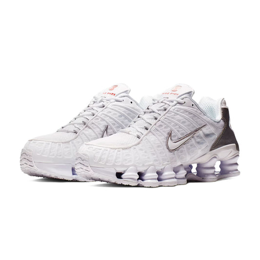 NIKE - WMNS SHOX TL WHITE/WHITE/METALIC SILVER 【AR3566-100】