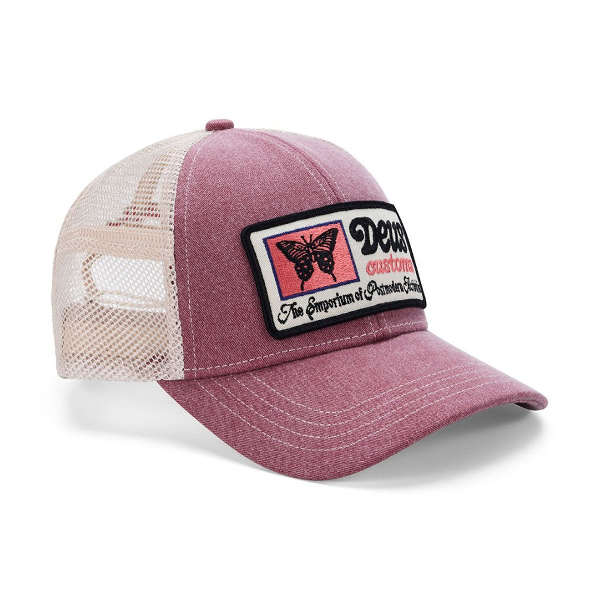 DEUS EX MACHINA - SLAPSTICCK TRUCKER MELON RED 【D261MHA552】