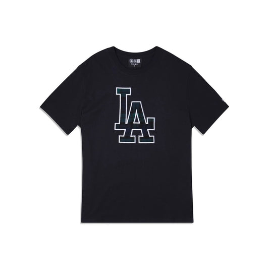 NEW ERA Los Angeles Dodgers - PLAID T-SHIRT BLACKWATCH