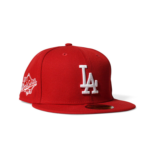 NEW ERA Los Angeles Dodgers - 59FIFTY WS 1988 SIDEPATCH SCARLET【60291335】