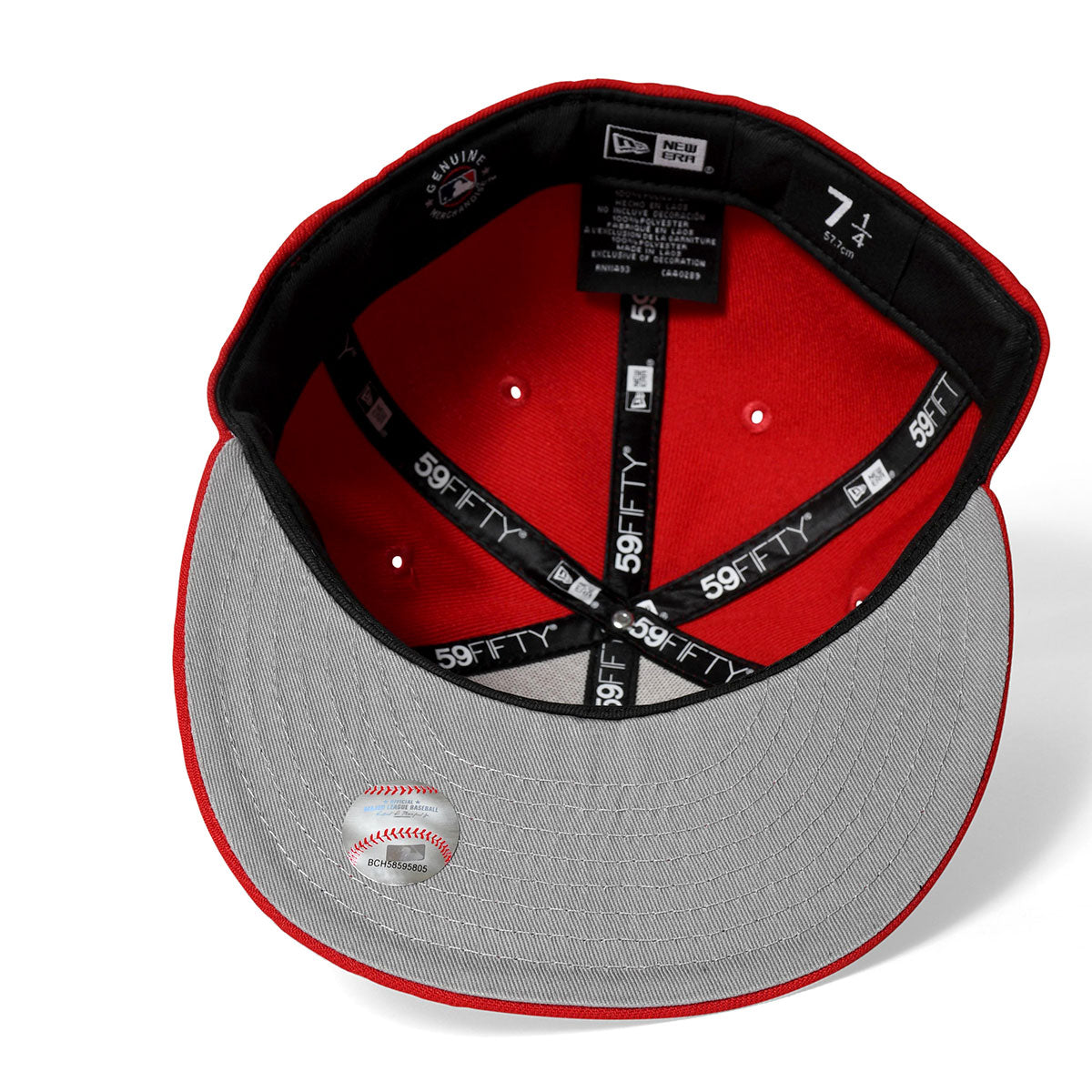 NEW ERA Los Angeles Dodgers - 59FIFTY WS 1988 SIDEPATCH SCARLET【60291335】