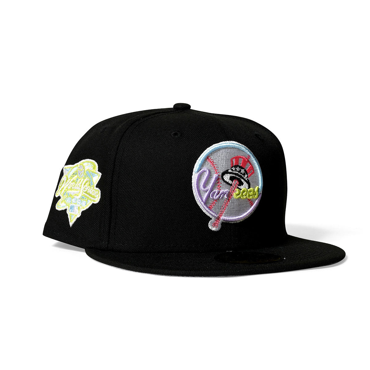 NEW ERA 紐約洋基隊 - 59FIFTY 彩色包多 NEYYAN TPH 黑色 [60303724]