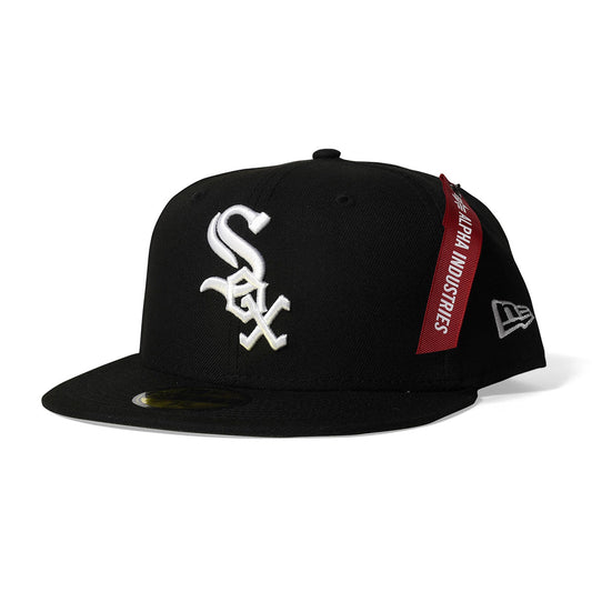 NEW ERA × ALPHA INDUSTRIES Chicago White Sox -M 59FIFTY ALPHA D1 CHICAGO WHITE SOX  OTC【60194086 】