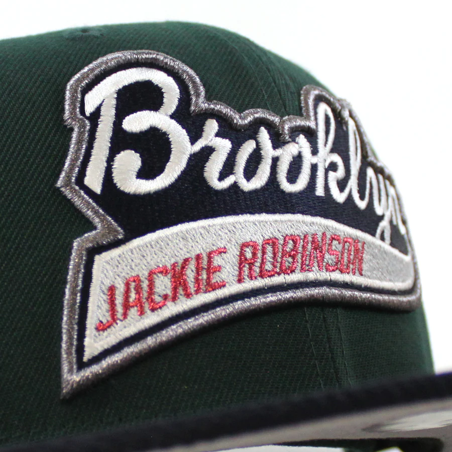 NEW ERA Brooklyn Dodgers Jackie Robinson 59FIFTY GREEN/NAVY