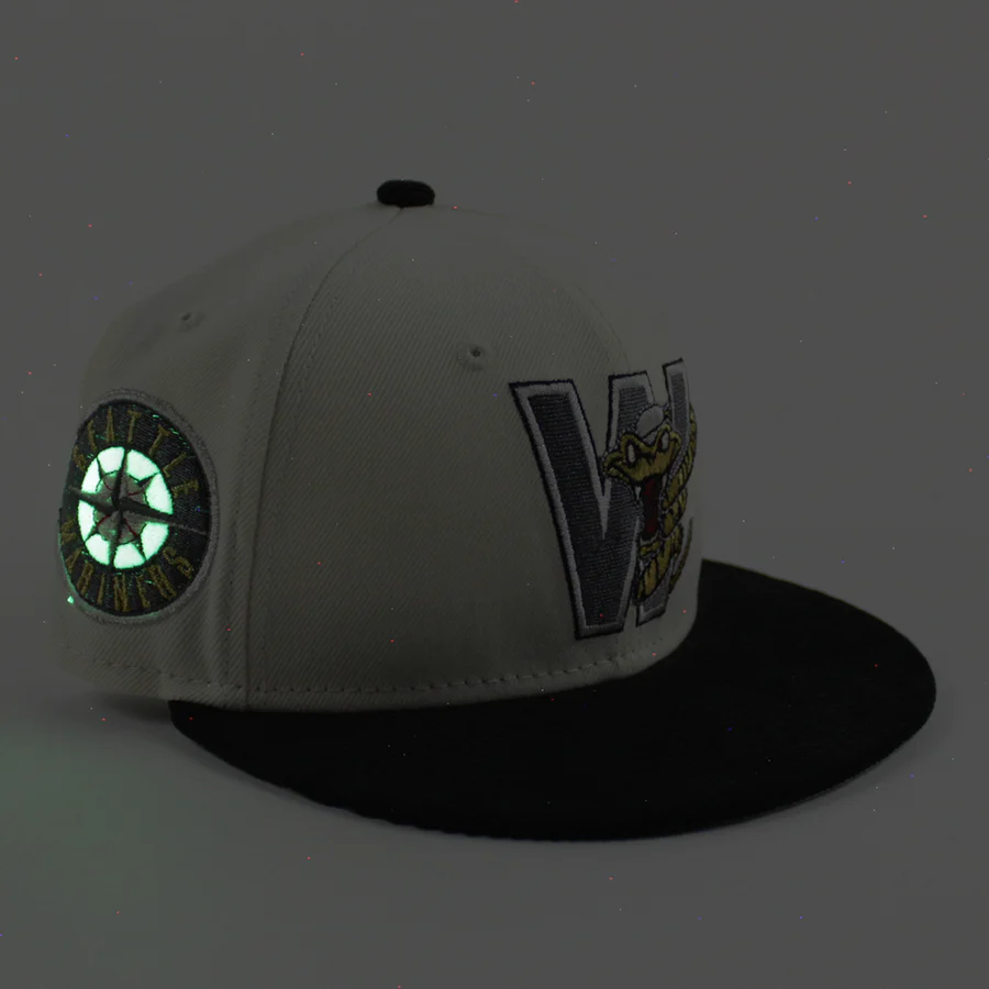 NEW ERA Wisconsin Timber Rattler 59FIFTY CHROME/BLACK