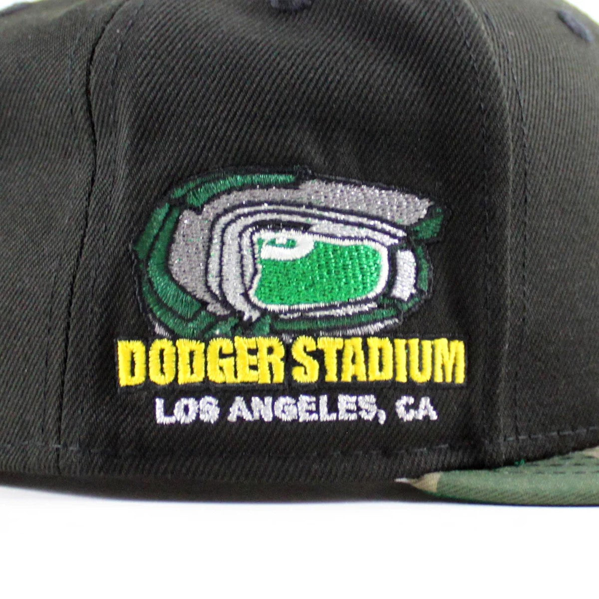 NEW ERA Los Angeles Dodgers - 59FIFTY DODGERS STADIUM BLACK/WOODLAND CAMO