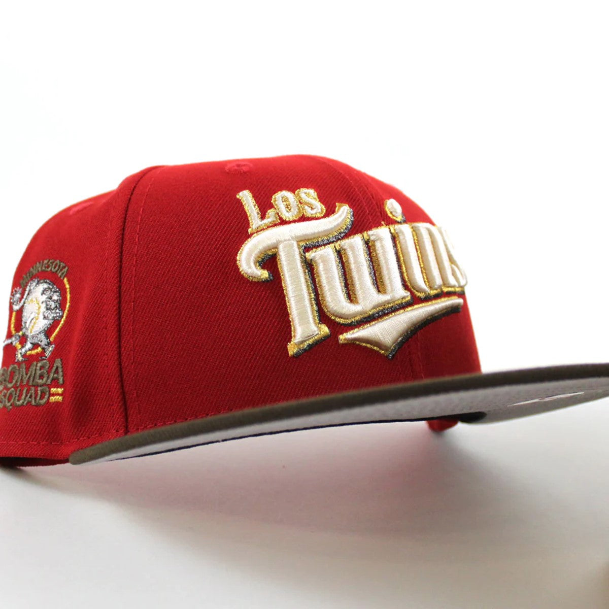 NEW ERA Minnesota Twins - 59FIFTY BOMBA SQUAD SCARLET/WALNUT