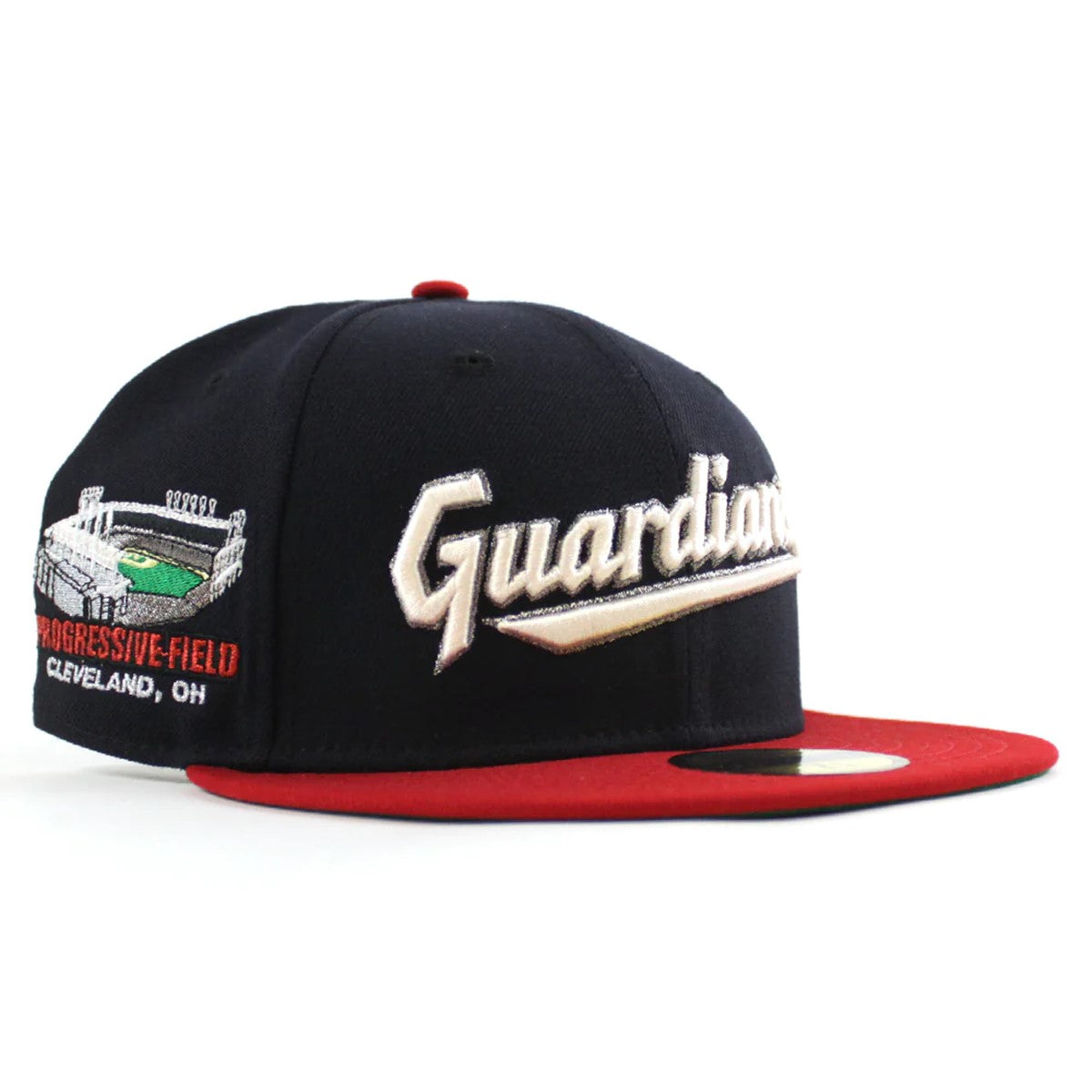 NEW ERA Cleveland Guardians - 59FIFTY PROGRESSIVE FIELD NAVY/SCARLET