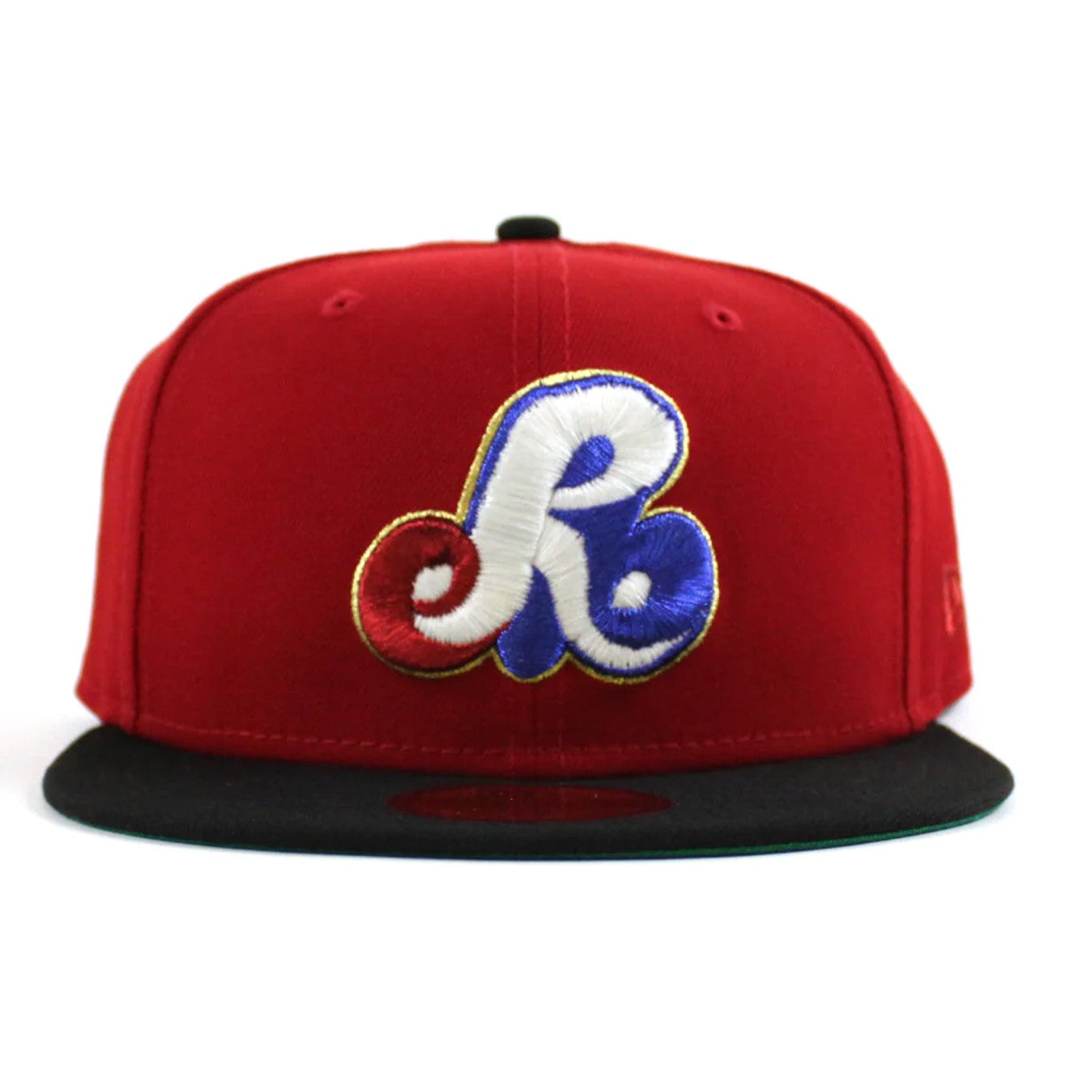 NEW ERA RockFord Expos - 59FIFTY SCARLET/BLACK