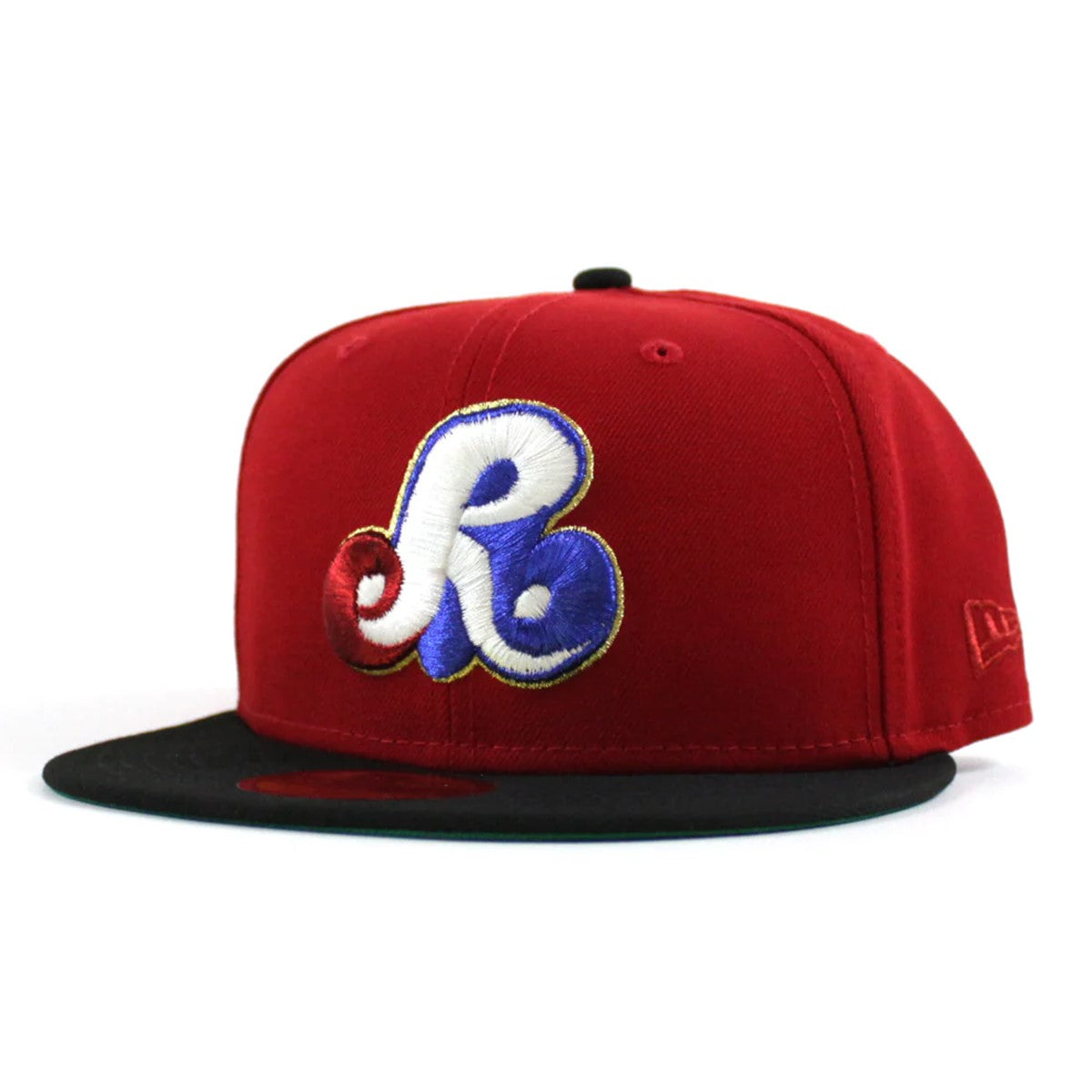 NEW ERA RockFord Expos - 59FIFTY 猩紅色/黑色