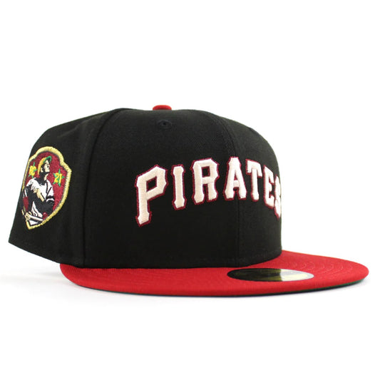NEW ERA Pittsburgh Pirates - ROBERTO CLEMENTE 21 59FIFTY BLACK/SCARLET