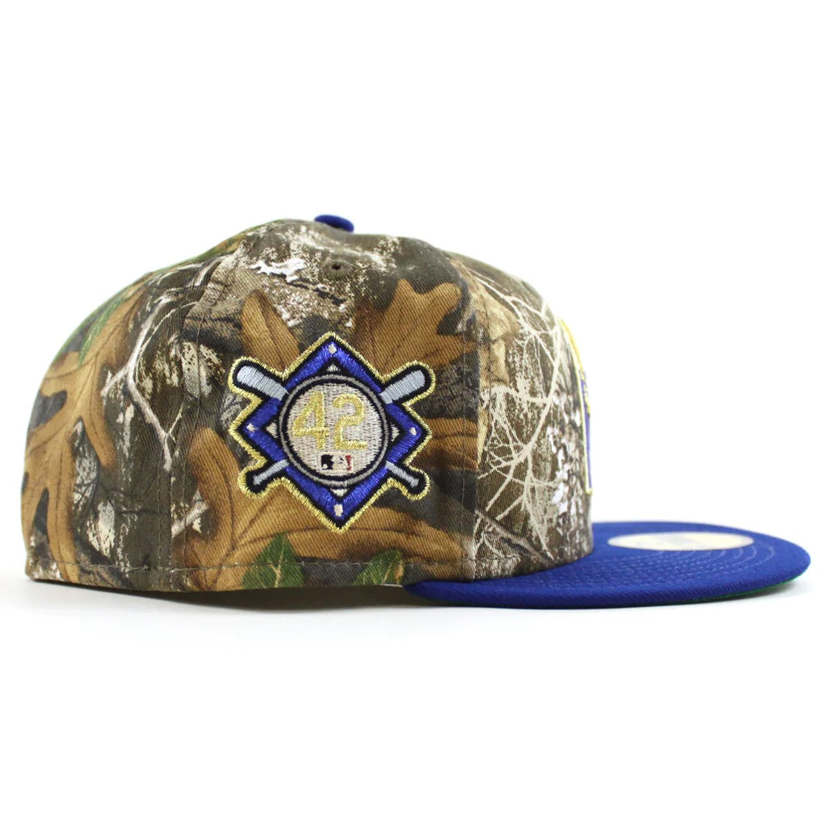 NEW ERA Brooklyn Dodgers - 59FIFTY 42 JACKIE ROBINSON REAL TREE/ROYAL