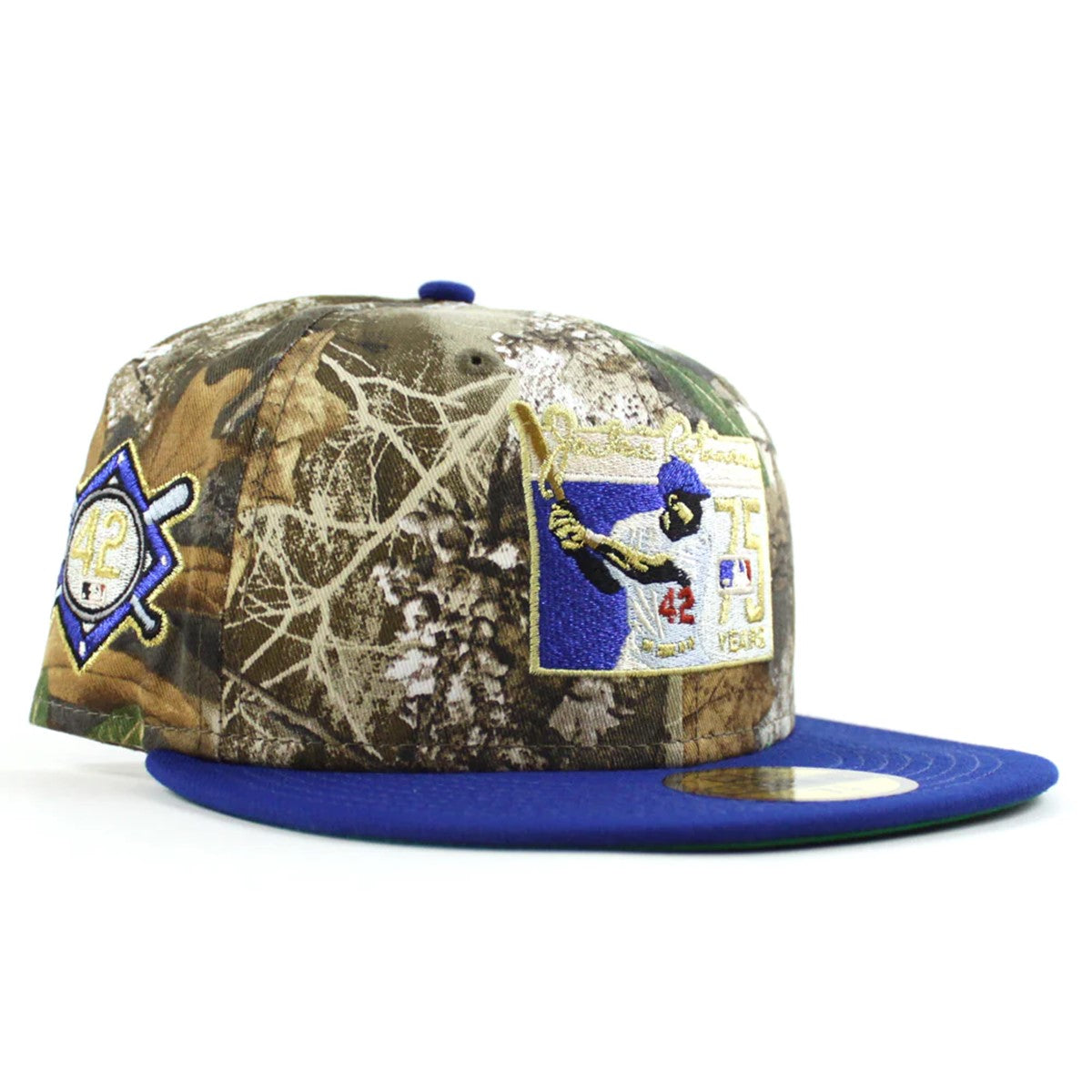 NEW ERA Brooklyn Dodgers - 59FIFTY 42 JACKIE ROBINSON REAL TREE/ROYAL