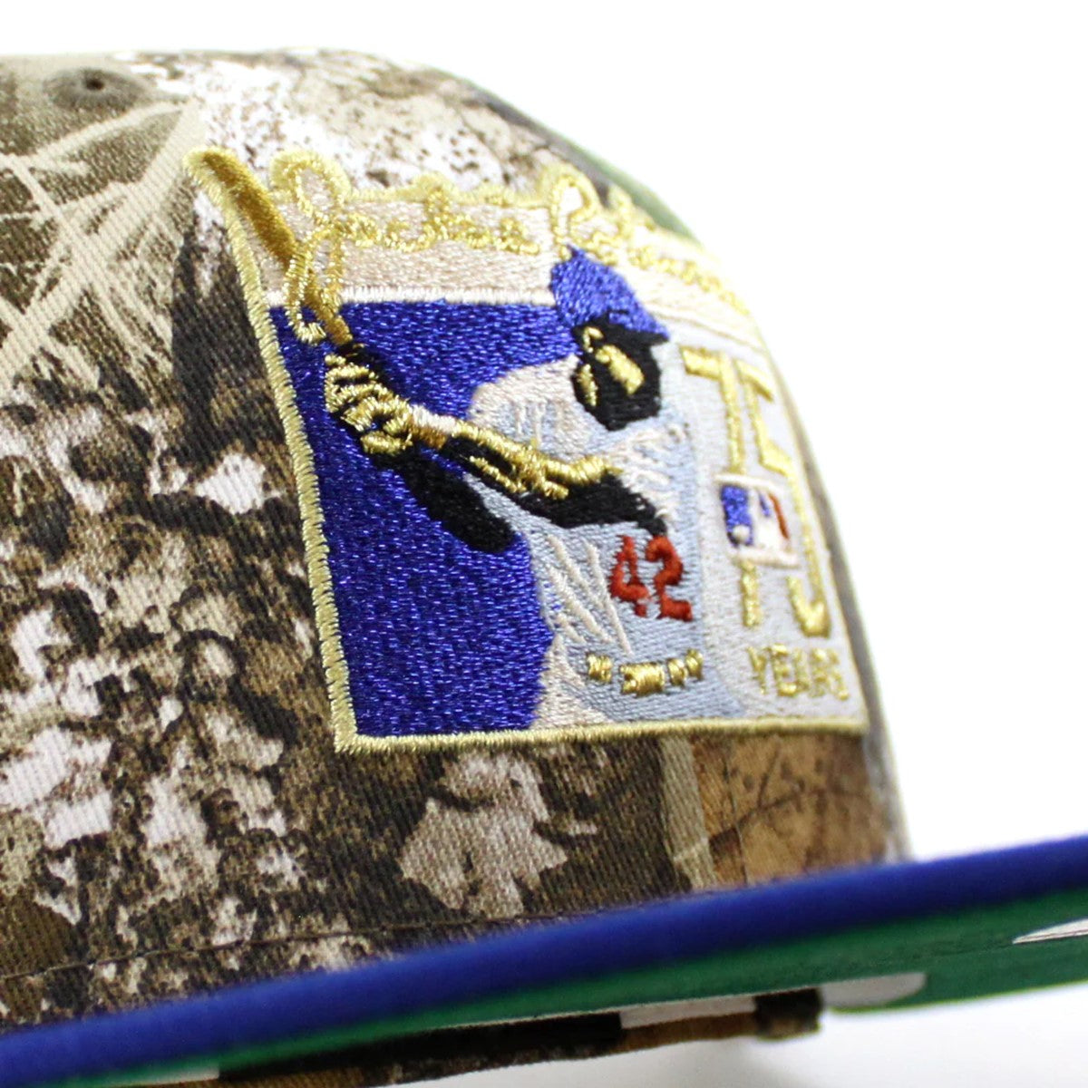 NEW ERA Brooklyn Dodgers - 59FIFTY 42 JACKIE ROBINSON REAL TREE/ROYAL