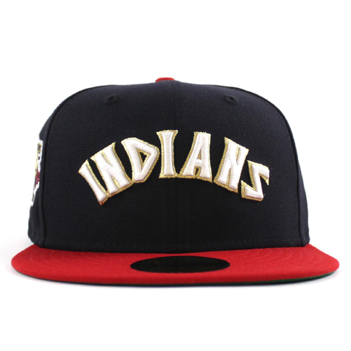 NEW ERA Cleveland Indians - 59FIFTY 100 SEASONS NAVY/SCARLET