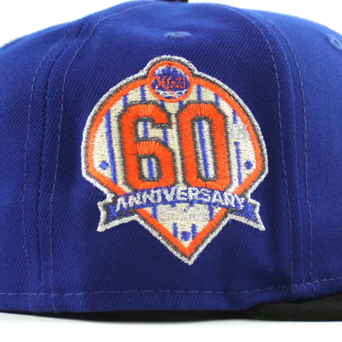 NEW ERA New York Mets - 59FIFTY LOS METS NEW YORK METS 60TH ANV ROYAL/BLACK